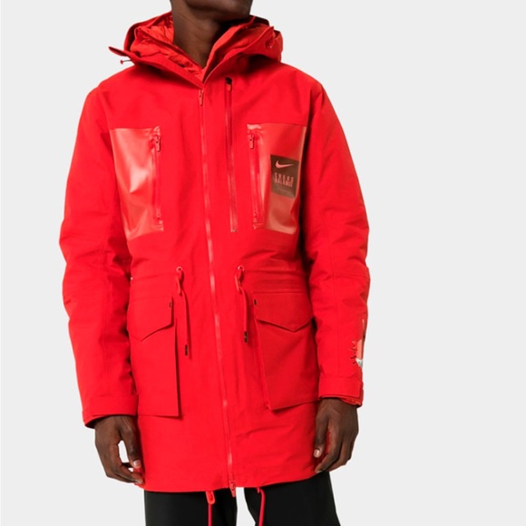 Nike | Jackets & Coats | Nwt Nike X Undercover Fishtail Parka Red